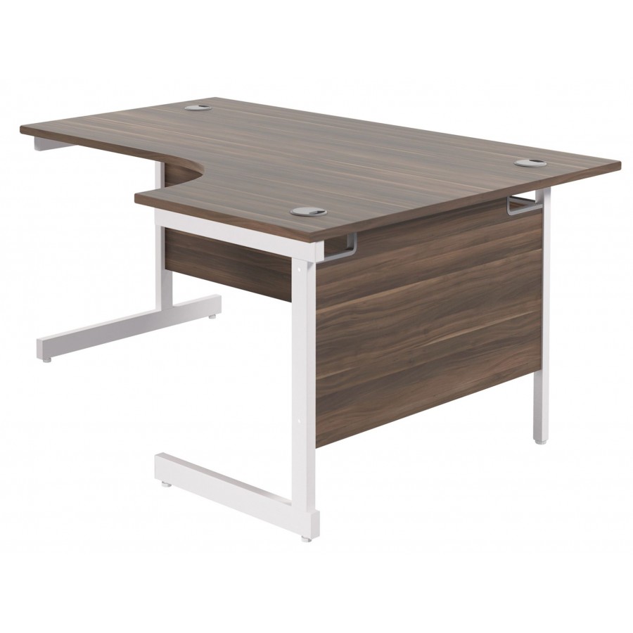 Olton Single Cantilever Corner Office Desk